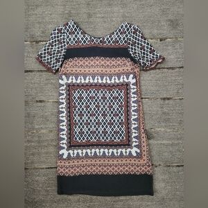 Promod Navy Patterned Dress